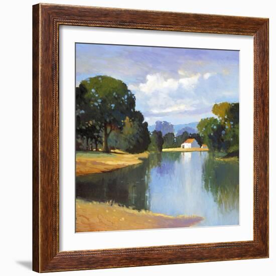 Barns on Greenbrier I-Max Hayslette-Framed Giclee Print