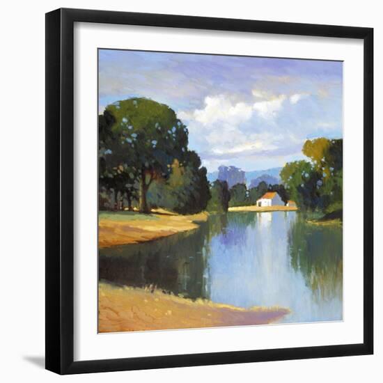 Barns on Greenbrier I-Max Hayslette-Framed Giclee Print