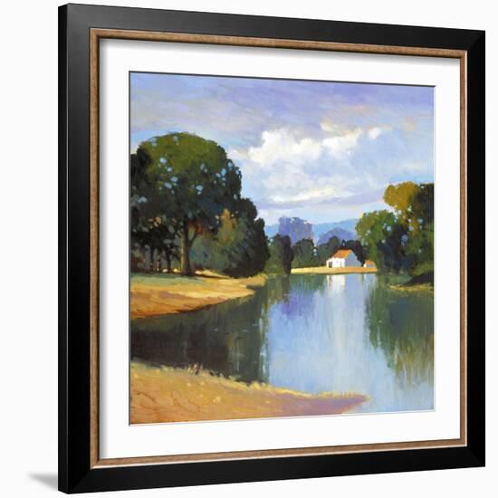 Barns on Greenbrier I-Max Hayslette-Framed Giclee Print