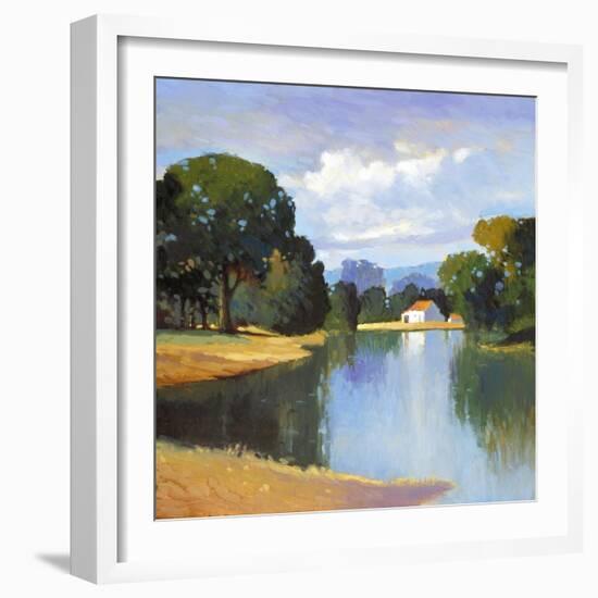 Barns on Greenbrier I-Max Hayslette-Framed Giclee Print