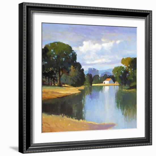 Barns on Greenbrier I-Max Hayslette-Framed Giclee Print