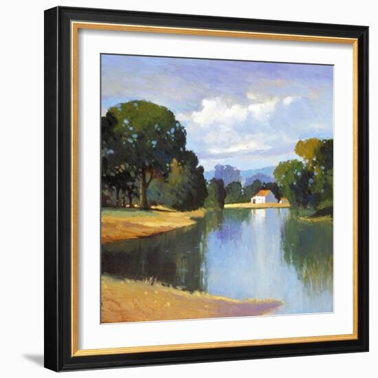 Barns on Greenbrier I-Max Hayslette-Framed Giclee Print