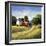 Barns on Greenbrier V-Max Hayslette-Framed Giclee Print