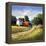 Barns on Greenbrier V-Max Hayslette-Framed Premier Image Canvas