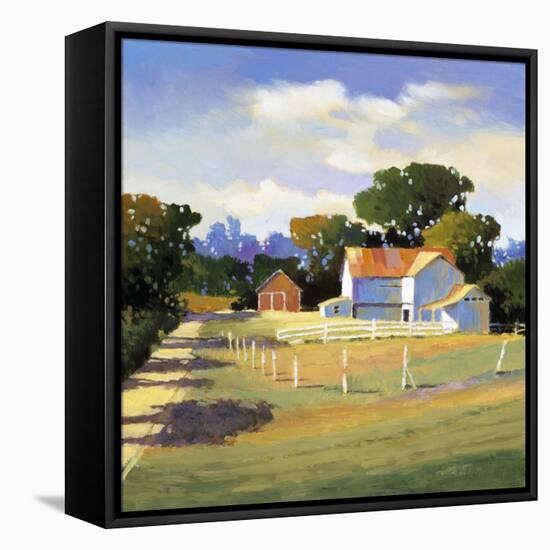 Barns on Greenbrier VI-Max Hayslette-Framed Premier Image Canvas