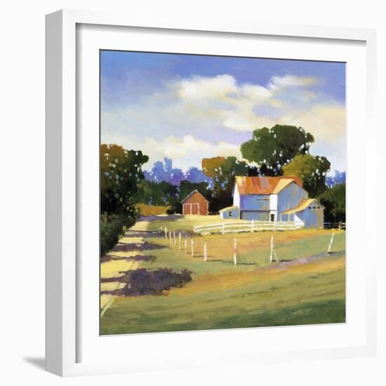 Barns on Greenbrier VI-Max Hayslette-Framed Giclee Print