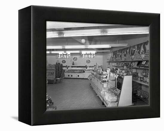 Barnsley Co-Op, Bolton Upon Dearne Branch, South Yorkshire, 1956-Michael Walters-Framed Premier Image Canvas