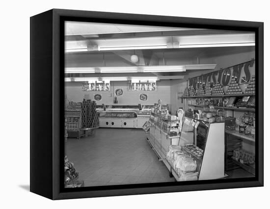 Barnsley Co-Op, Bolton Upon Dearne Branch, South Yorkshire, 1956-Michael Walters-Framed Premier Image Canvas