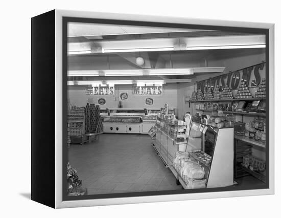 Barnsley Co-Op, Bolton Upon Dearne Branch, South Yorkshire, 1956-Michael Walters-Framed Premier Image Canvas