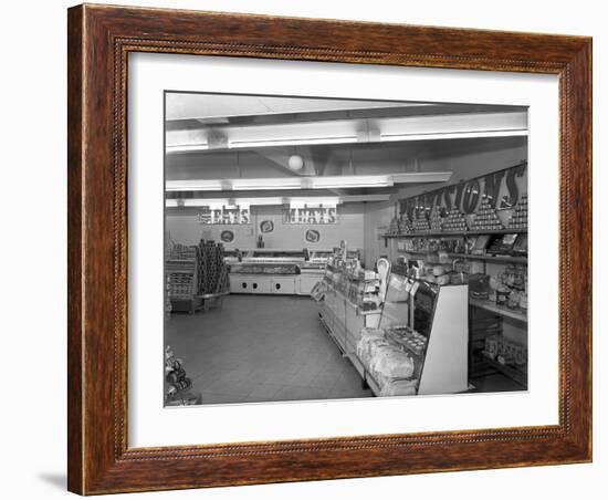 Barnsley Co-Op, Bolton Upon Dearne Branch, South Yorkshire, 1956-Michael Walters-Framed Photographic Print
