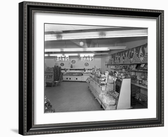 Barnsley Co-Op, Bolton Upon Dearne Branch, South Yorkshire, 1956-Michael Walters-Framed Photographic Print