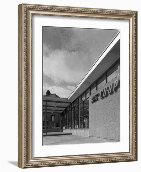 Barnsley Co-Op, Jump Branch, Near Barnsley, South Yorkshire, 1961-Michael Walters-Framed Photographic Print