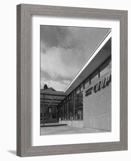 Barnsley Co-Op, Jump Branch, Near Barnsley, South Yorkshire, 1961-Michael Walters-Framed Photographic Print