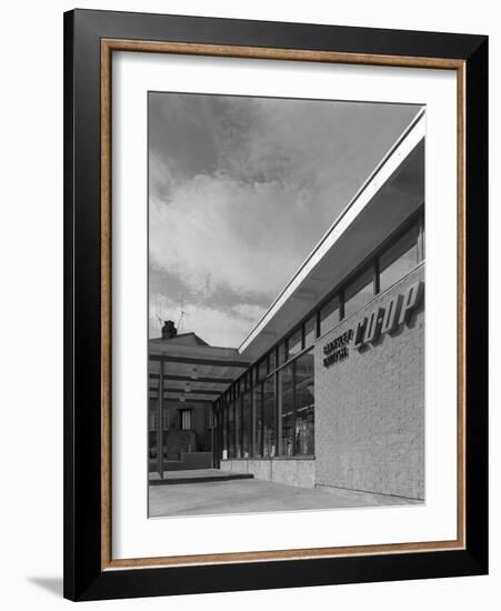 Barnsley Co-Op, Jump Branch, Near Barnsley, South Yorkshire, 1961-Michael Walters-Framed Photographic Print