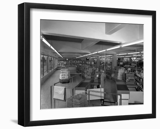 Barnsley Co-Op, Penistone Branch, South Yorkshire, 1956-Michael Walters-Framed Photographic Print