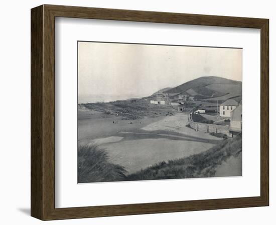 'Barnstaple - Croyde Bay', 1895-Unknown-Framed Photographic Print