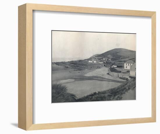 'Barnstaple - Croyde Bay', 1895-Unknown-Framed Photographic Print