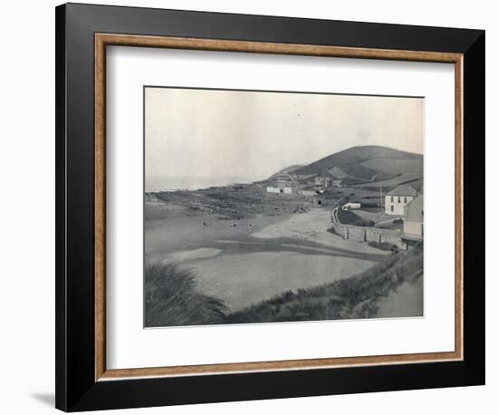 'Barnstaple - Croyde Bay', 1895-Unknown-Framed Photographic Print