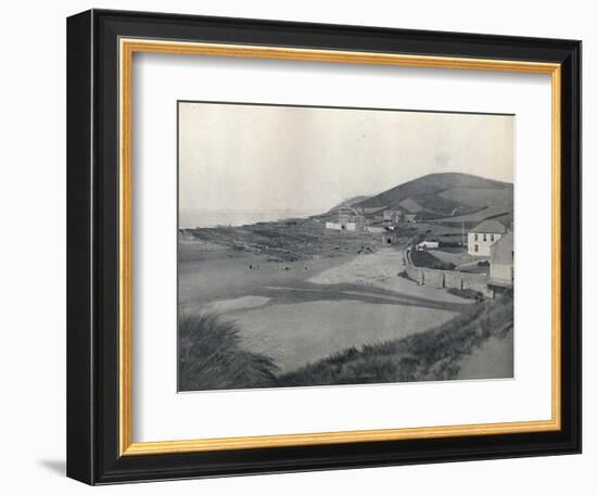 'Barnstaple - Croyde Bay', 1895-Unknown-Framed Photographic Print