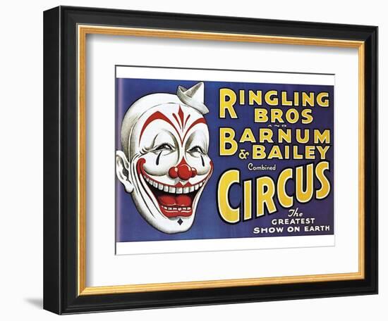 Barnum and Bailey's Circus, USA-null-Framed Giclee Print