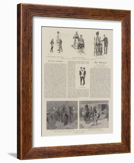 Barnum and Bailey's Show-null-Framed Giclee Print