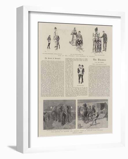 Barnum and Bailey's Show-null-Framed Giclee Print