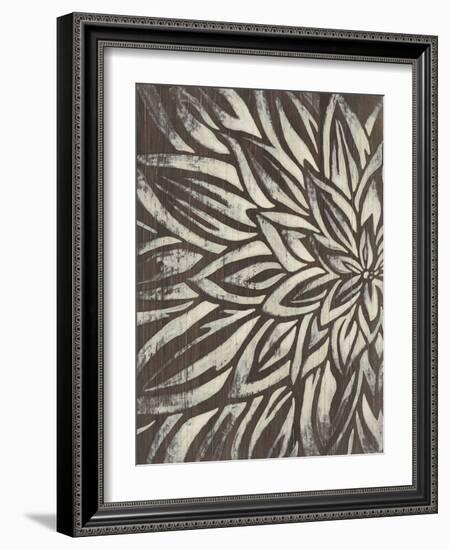 Barnwood Blossom I-June Vess-Framed Art Print