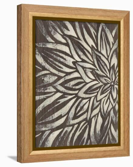 Barnwood Blossom I-June Vess-Framed Stretched Canvas