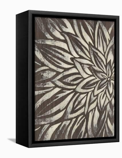 Barnwood Blossom I-June Vess-Framed Stretched Canvas