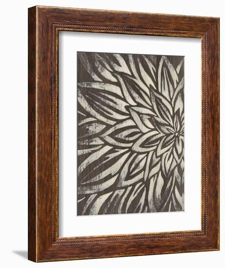 Barnwood Blossom I-June Vess-Framed Art Print