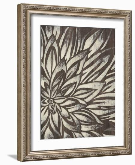 Barnwood Blossom II-June Vess-Framed Art Print