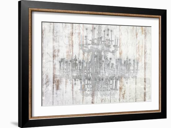 Barnwood Chandelier-Kimberly Allen-Framed Premium Giclee Print