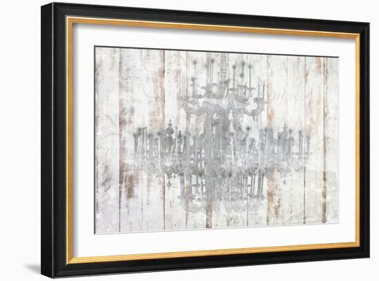 Barnwood Chandelier-Kimberly Allen-Framed Premium Giclee Print