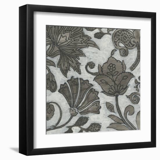 Barnwood Chintz I-June Vess-Framed Art Print