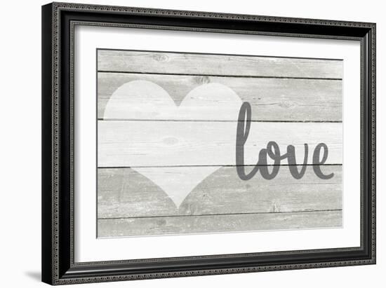 Barnwood Love-Kimberly Allen-Framed Premium Giclee Print