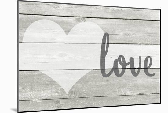 Barnwood Love-Kimberly Allen-Mounted Art Print