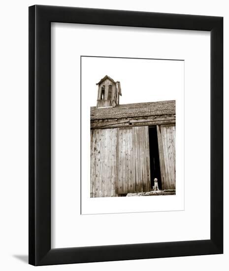 Barnyard Dog-Jim Dratfield-Framed Art Print