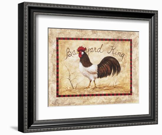 Barnyard King-unknown Sibley-Framed Art Print