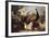 Barnyard with Chickens-Melchior d'Hondecoeter-Framed Art Print