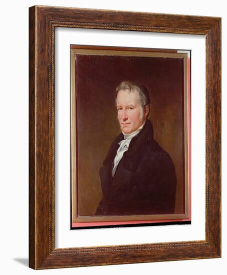 Baron Alexander Von Humboldt circa 1835-Henri Lehmann-Framed Giclee Print