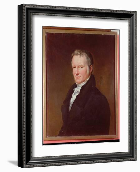 Baron Alexander Von Humboldt circa 1835-Henri Lehmann-Framed Giclee Print