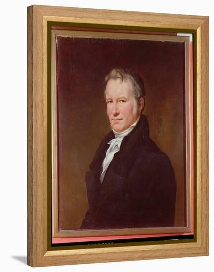 Baron Alexander Von Humboldt circa 1835-Henri Lehmann-Framed Premier Image Canvas