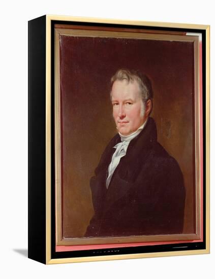 Baron Alexander Von Humboldt circa 1835-Henri Lehmann-Framed Premier Image Canvas