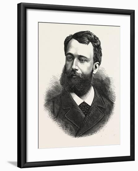 Baron Boissy D'Anglas, Minister Plenipotentiary of France to Mexico, 1880 1881-null-Framed Giclee Print