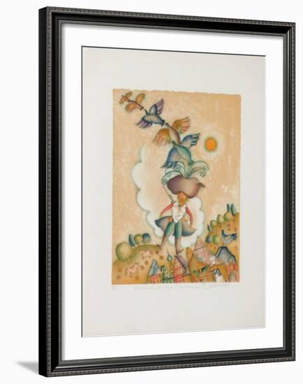 Baron De Munchhausen - Les Canards-Françoise Deberdt-Framed Collectable Print