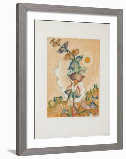 Baron De Munchhausen - Les Canards-Françoise Deberdt-Framed Collectable Print