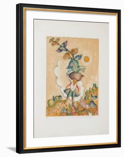 Baron De Munchhausen - Les Canards-Françoise Deberdt-Framed Collectable Print