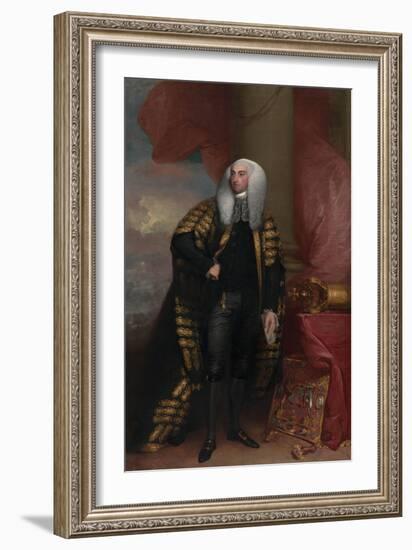 Baron Fitzgibbon, 1789 (Oil on Canvas)-Gilbert Stuart-Framed Giclee Print