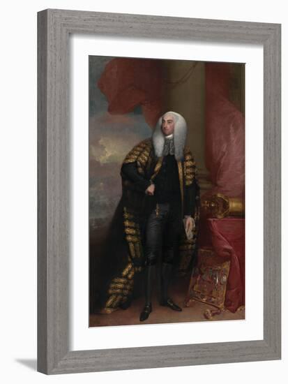 Baron Fitzgibbon, 1789 (Oil on Canvas)-Gilbert Stuart-Framed Giclee Print