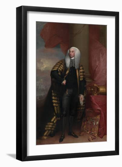 Baron Fitzgibbon, 1789 (Oil on Canvas)-Gilbert Stuart-Framed Giclee Print